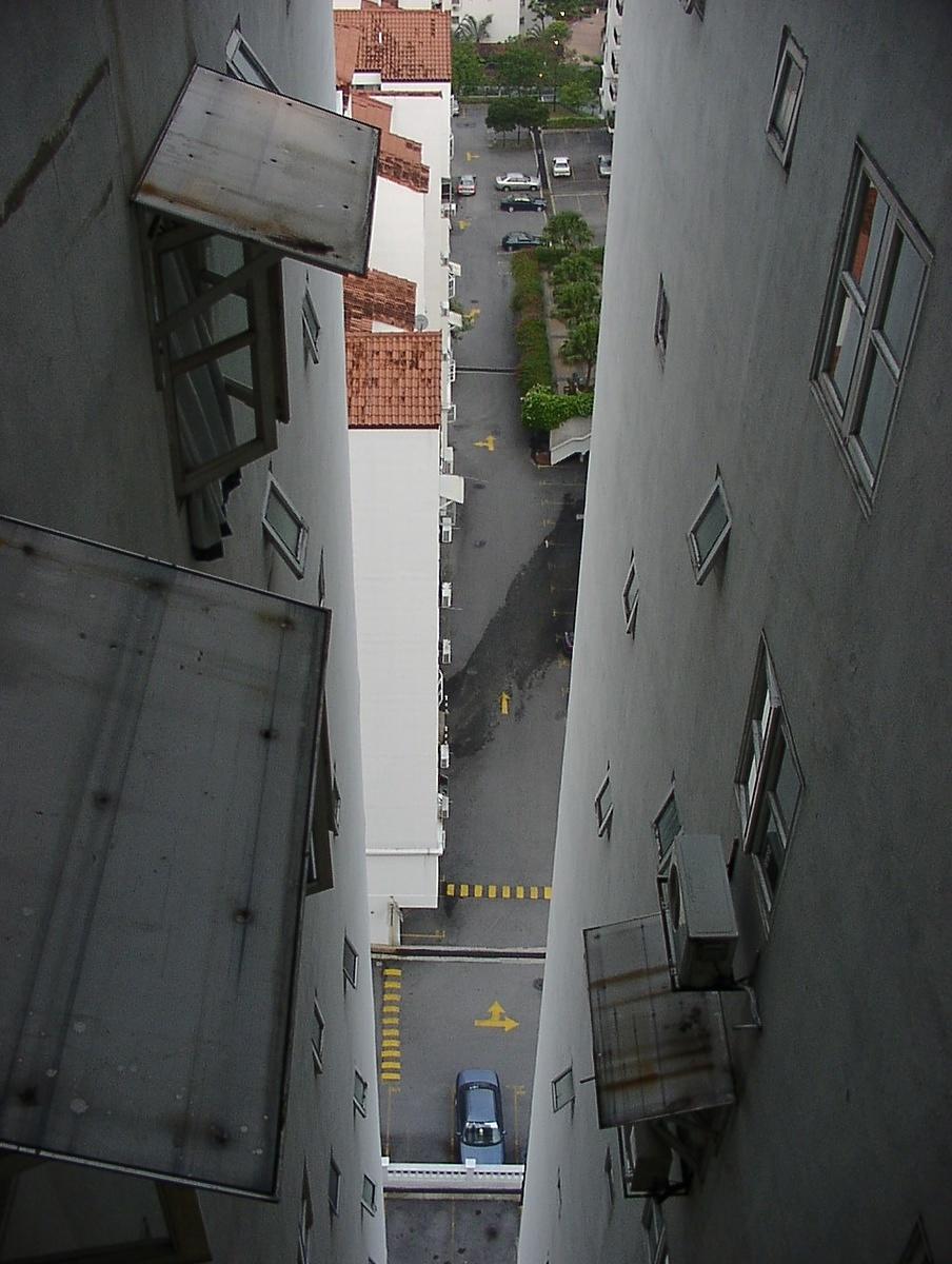View from the 17th floor. Living this high up isn't natural.