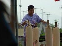 Pics from birthday celebrations for the god Miao Jiang Zhun at BP Temple.